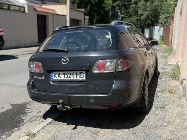 Чорний Мазда 6, об'ємом двигуна 2 л та пробігом 180 тис. км за 2004 $, фото 2 на Automoto.ua
