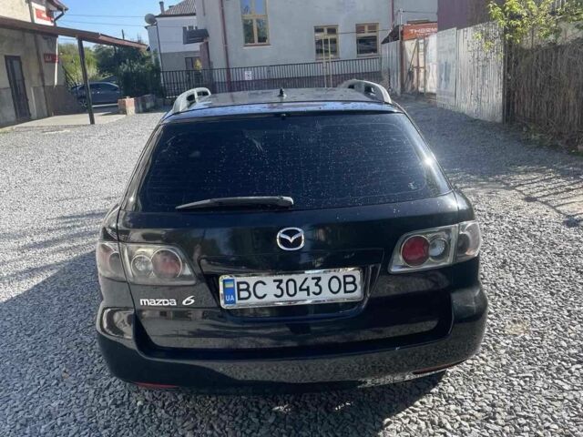 Чорний Мазда 6, об'ємом двигуна 2 л та пробігом 250 тис. км за 2850 $, фото 1 на Automoto.ua