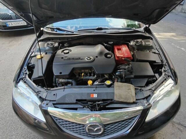 Чорний Мазда 6, об'ємом двигуна 2 л та пробігом 340 тис. км за 2200 $, фото 40 на Automoto.ua
