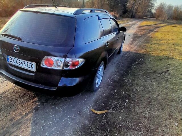 Черный Мазда 6, объемом двигателя 2 л и пробегом 293 тыс. км за 3800 $, фото 5 на Automoto.ua