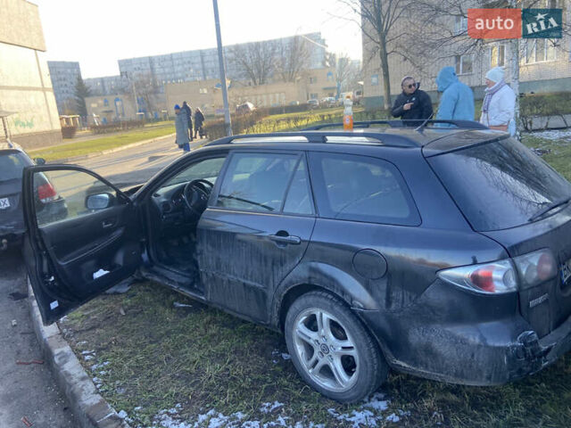 Чорний Мазда 6, об'ємом двигуна 2 л та пробігом 250 тис. км за 2000 $, фото 1 на Automoto.ua