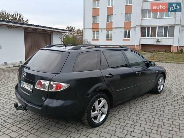 Чорний Мазда 6, об'ємом двигуна 2 л та пробігом 250 тис. км за 1950 $, фото 6 на Automoto.ua