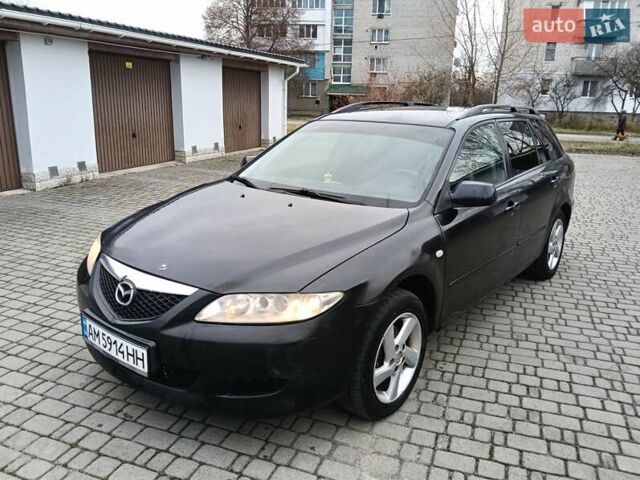 Чорний Мазда 6, об'ємом двигуна 2 л та пробігом 250 тис. км за 1950 $, фото 3 на Automoto.ua