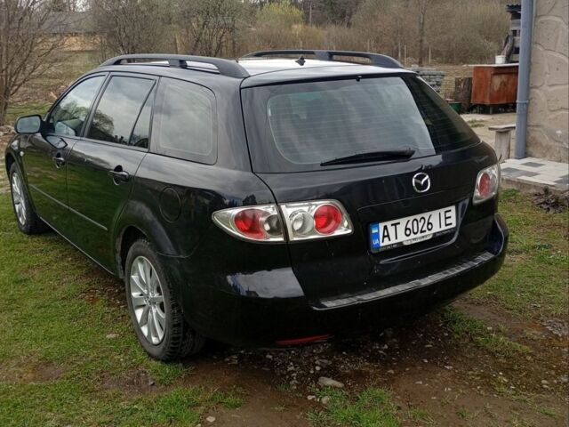 Черный Мазда 6, объемом двигателя 2 л и пробегом 398 тыс. км за 3200 $, фото 7 на Automoto.ua