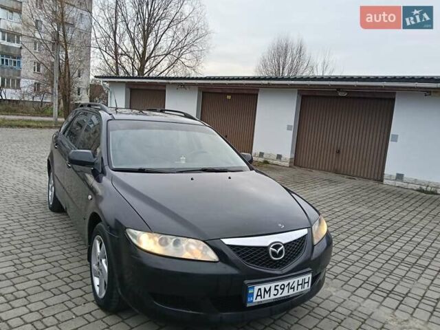 Чорний Мазда 6, об'ємом двигуна 2 л та пробігом 250 тис. км за 1950 $, фото 2 на Automoto.ua