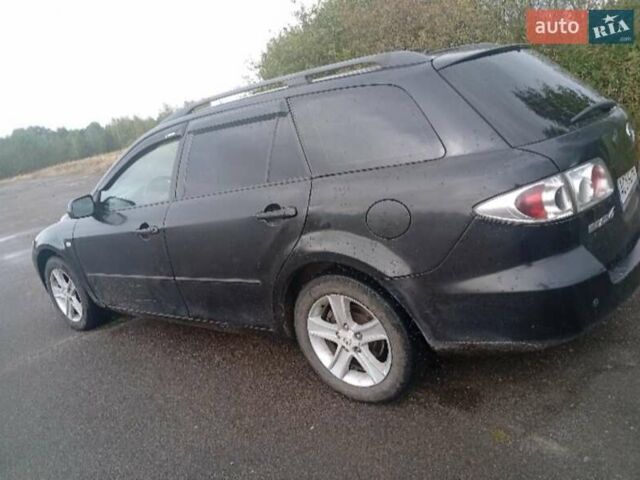 Чорний Мазда 6, об'ємом двигуна 2 л та пробігом 422 тис. км за 2908 $, фото 1 на Automoto.ua