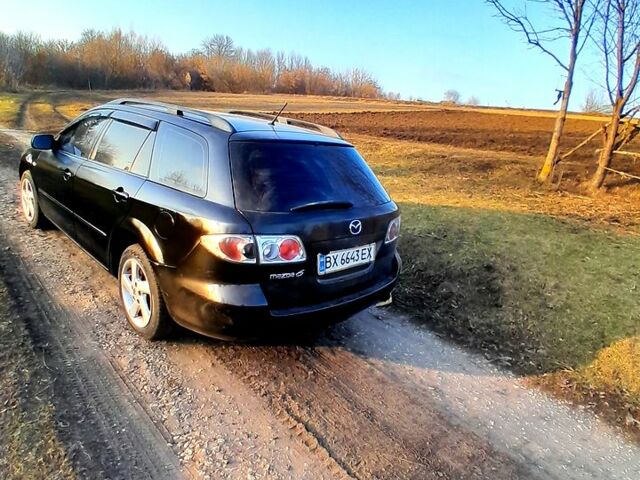 Черный Мазда 6, объемом двигателя 2 л и пробегом 293 тыс. км за 3800 $, фото 6 на Automoto.ua