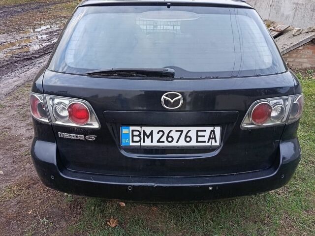 Чорний Мазда 6, об'ємом двигуна 2 л та пробігом 234 тис. км за 3300 $, фото 1 на Automoto.ua