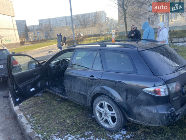 Чорний Мазда 6, об'ємом двигуна 2 л та пробігом 250 тис. км за 2000 $, фото 1 на Automoto.ua