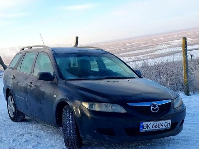 Чорний Мазда 6, об'ємом двигуна 2 л та пробігом 230 тис. км за 4200 $, фото 1 на Automoto.ua