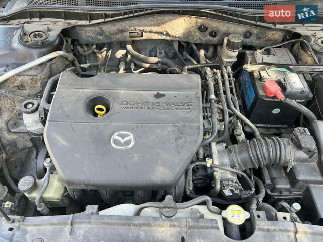 Черный Мазда 6, объемом двигателя 2 л и пробегом 220 тыс. км за 4900 $, фото 19 на Automoto.ua