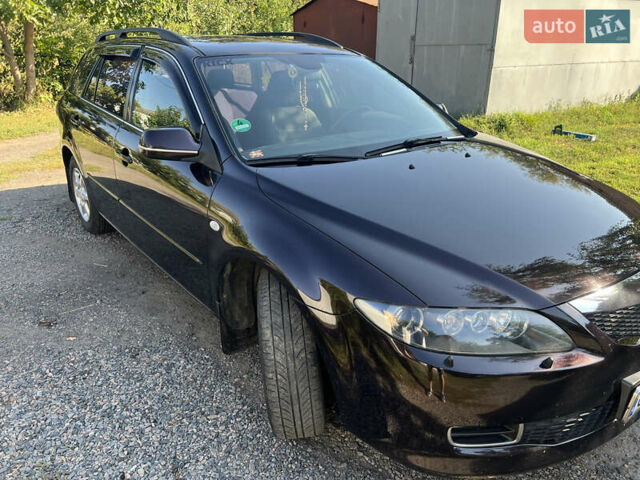 Черный Мазда 6, объемом двигателя 2 л и пробегом 220 тыс. км за 4900 $, фото 3 на Automoto.ua
