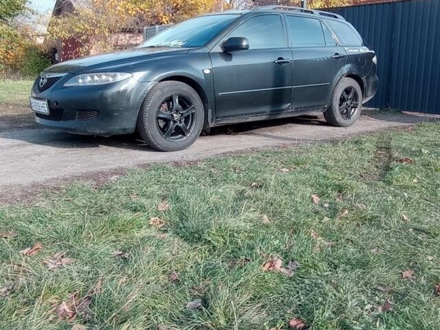 Чорний Мазда 6, об'ємом двигуна 2 л та пробігом 300 тис. км за 2750 $, фото 2 на Automoto.ua