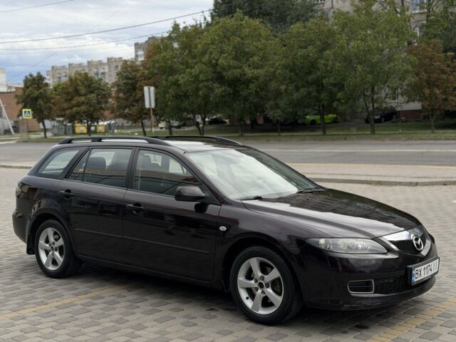 Черный Мазда 6, объемом двигателя 2 л и пробегом 272 тыс. км за 4486 $, фото 1 на Automoto.ua