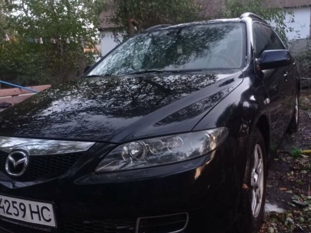 Чорний Мазда 6, об'ємом двигуна 2 л та пробігом 220 тис. км за 5700 $, фото 3 на Automoto.ua