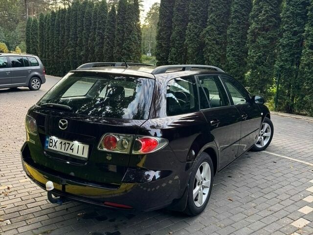 Черный Мазда 6, объемом двигателя 2 л и пробегом 272 тыс. км за 3700 $, фото 3 на Automoto.ua