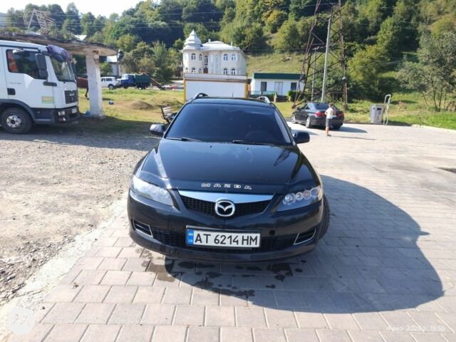 Черный Мазда 6, объемом двигателя 2 л и пробегом 273 тыс. км за 3700 $, фото 4 на Automoto.ua