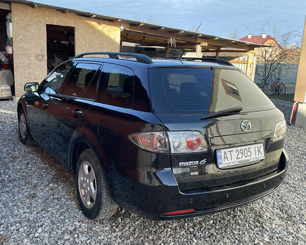 Черный Мазда 6, объемом двигателя 2 л и пробегом 271 тыс. км за 4900 $, фото 4 на Automoto.ua