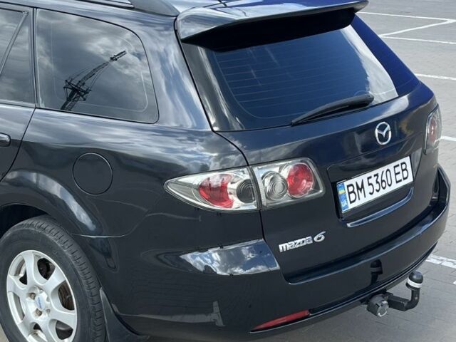 Черный Мазда 6, объемом двигателя 1.8 л и пробегом 303 тыс. км за 4900 $, фото 4 на Automoto.ua