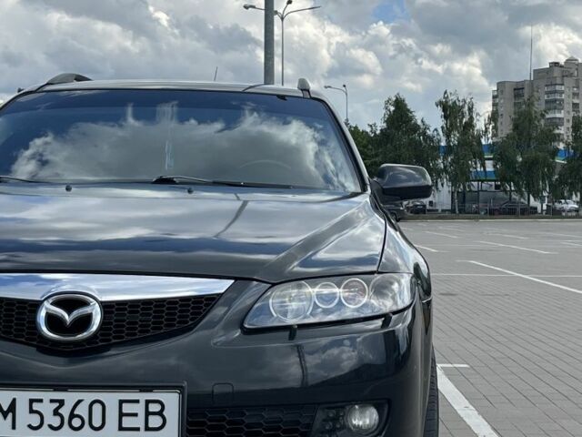 Черный Мазда 6, объемом двигателя 1.8 л и пробегом 303 тыс. км за 4900 $, фото 5 на Automoto.ua