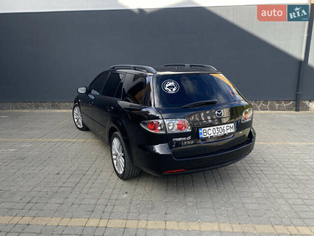 Мазда 6 2006 в Самборе на Automoto.ua Черный Мазда 6, объемом двигателя 2 л и пробегом 250 тыс. км за 6000 $, фото 2 на Automoto.ua