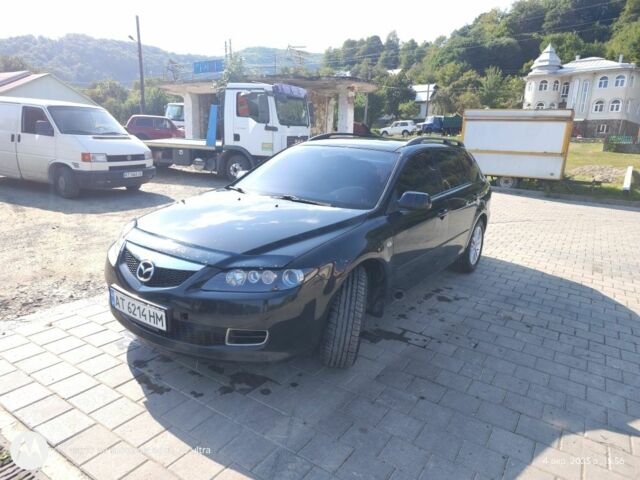 Черный Мазда 6, объемом двигателя 2 л и пробегом 273 тыс. км за 3700 $, фото 7 на Automoto.ua