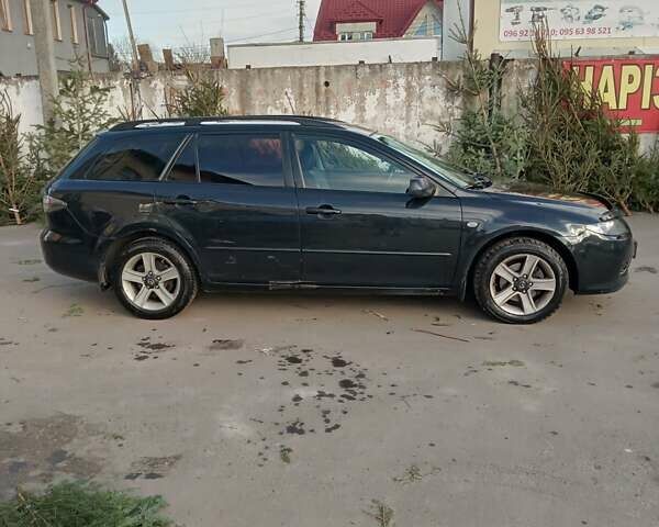 Чорний Мазда 6, об'ємом двигуна 2 л та пробігом 244 тис. км за 5000 $, фото 3 на Automoto.ua