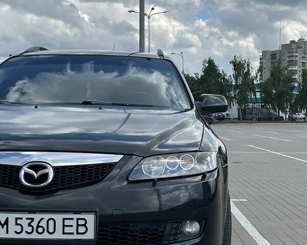 Черный Мазда 6, объемом двигателя 1.8 л и пробегом 320 тыс. км за 5100 $, фото 5 на Automoto.ua