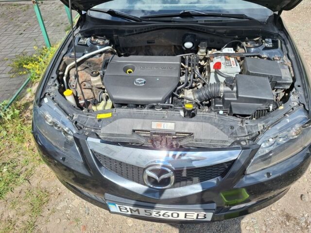 Черный Мазда 6, объемом двигателя 1.8 л и пробегом 303 тыс. км за 4900 $, фото 10 на Automoto.ua