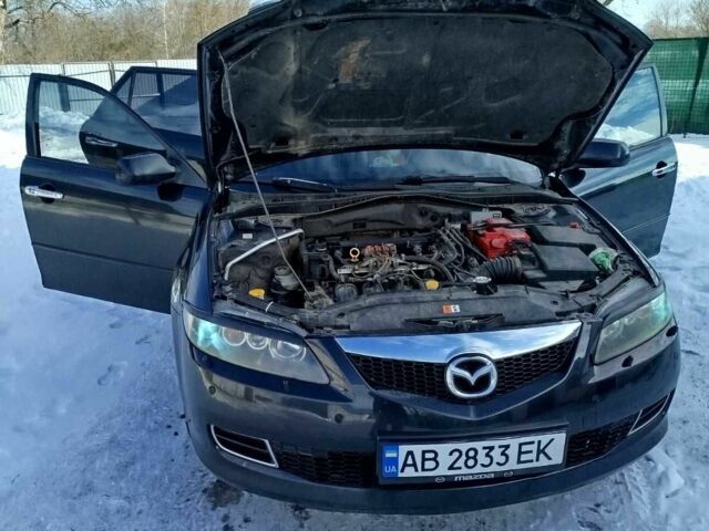Черный Мазда 6, объемом двигателя 2.3 л и пробегом 217 тыс. км за 5500 $, фото 4 на Automoto.ua