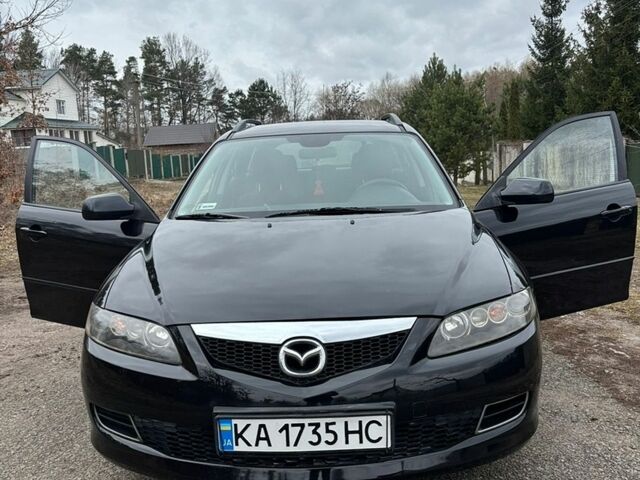 Черный Мазда 6, объемом двигателя 2 л и пробегом 387 тыс. км за 4200 $, фото 3 на Automoto.ua