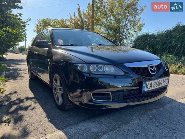 Чорний Мазда 6, об'ємом двигуна 2 л та пробігом 342 тис. км за 4200 $, фото 3 на Automoto.ua