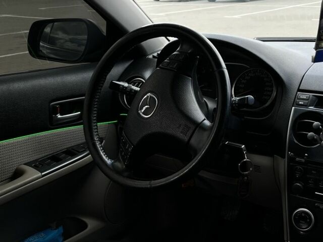 Черный Мазда 6, объемом двигателя 1.8 л и пробегом 303 тыс. км за 4900 $, фото 15 на Automoto.ua