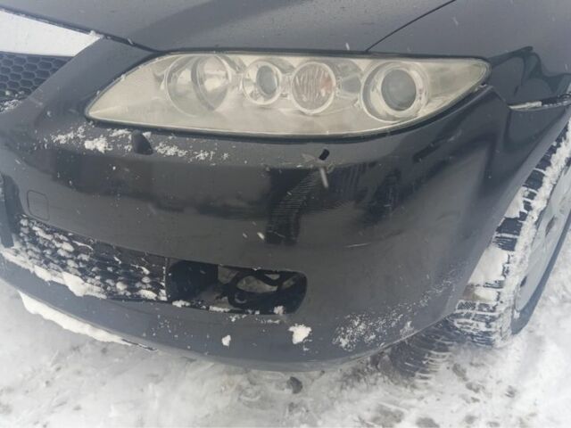 Черный Мазда 6, объемом двигателя 2 л и пробегом 320 тыс. км за 3500 $, фото 4 на Automoto.ua