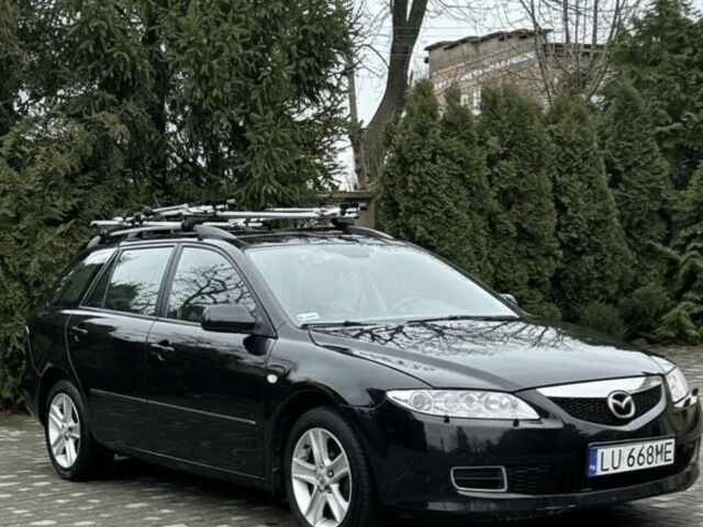 Чорний Мазда 6, об'ємом двигуна 2 л та пробігом 320 тис. км за 2000 $, фото 2 на Automoto.ua