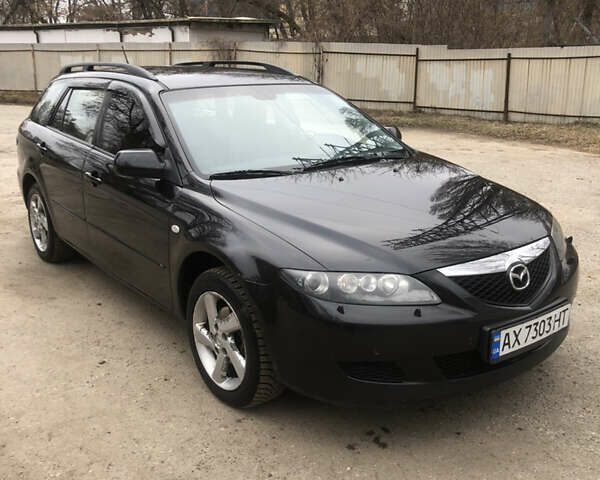 Чорний Мазда 6, об'ємом двигуна 2 л та пробігом 220 тис. км за 4000 $, фото 3 на Automoto.ua