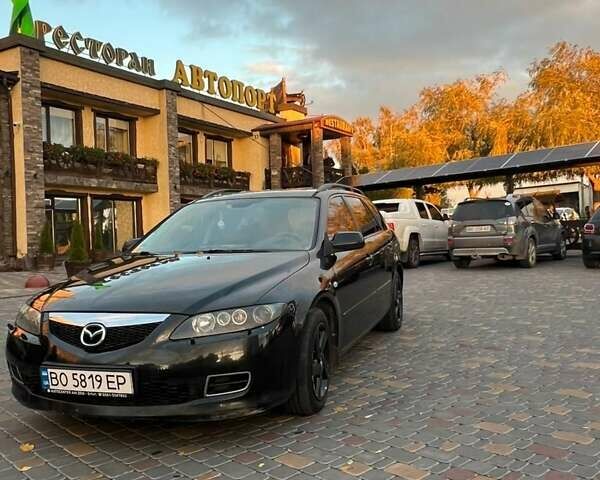 Черный Мазда 6, объемом двигателя 2 л и пробегом 344 тыс. км за 2900 $, фото 5 на Automoto.ua