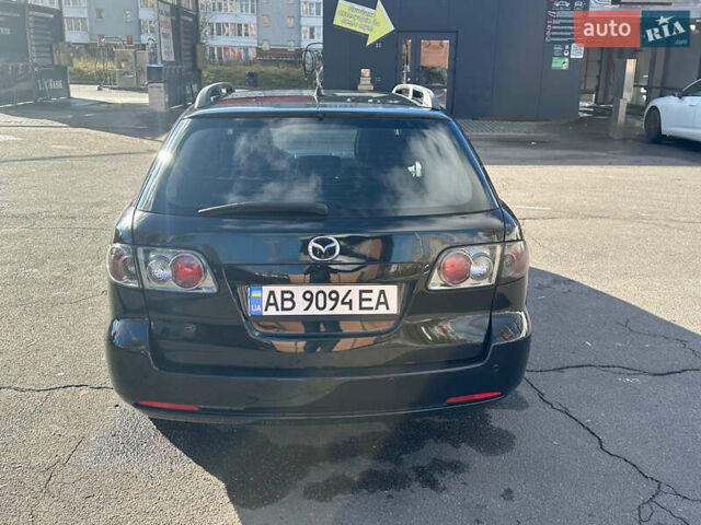 Черный Мазда 6, объемом двигателя 2 л и пробегом 342 тыс. км за 4500 $, фото 2 на Automoto.ua