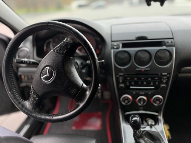 Чорний Мазда 6, об'ємом двигуна 2 л та пробігом 320 тис. км за 6000 $, фото 1 на Automoto.ua