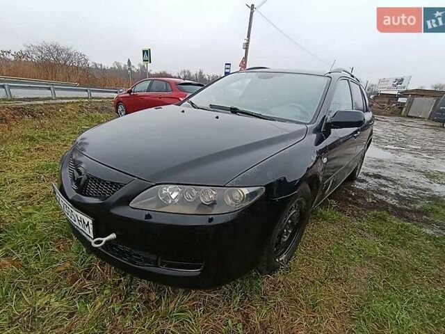 Чорний Мазда 6, об'ємом двигуна 2 л та пробігом 445 тис. км за 2400 $, фото 1 на Automoto.ua