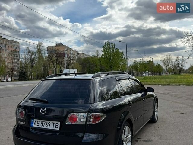 Черный Мазда 6, объемом двигателя 2 л и пробегом 246 тыс. км за 5400 $, фото 2 на Automoto.ua