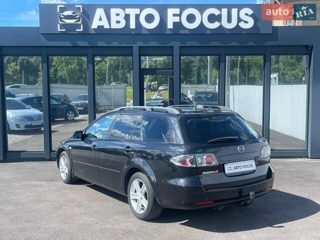 Чорний Мазда 6, об'ємом двигуна 2 л та пробігом 320 тис. км за 4790 $, фото 7 на Automoto.ua
