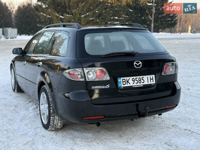 Черный Мазда 6, объемом двигателя 2 л и пробегом 250 тыс. км за 3300 $, фото 14 на Automoto.ua
