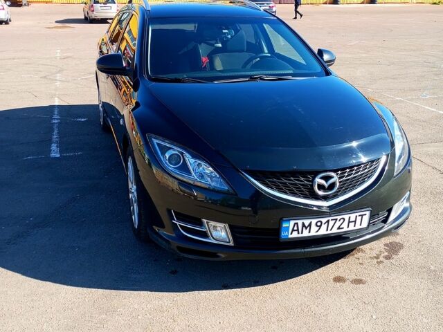 Черный Мазда 6, объемом двигателя 2 л и пробегом 300 тыс. км за 6800 $, фото 7 на Automoto.ua