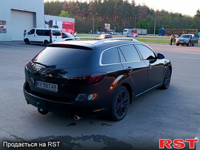 Чорний Мазда 6, об'ємом двигуна 2 л та пробігом 220 тис. км за 6900 $, фото 2 на Automoto.ua