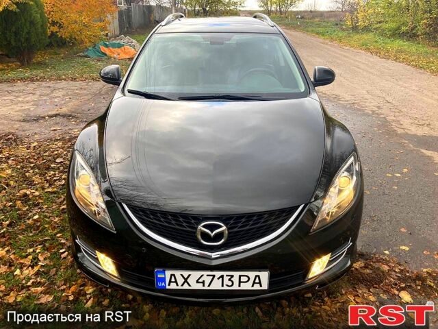 Чорний Мазда 6, об'ємом двигуна 2 л та пробігом 260 тис. км за 8500 $, фото 1 на Automoto.ua