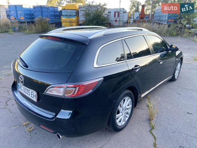Черный Мазда 6, объемом двигателя 2 л и пробегом 287 тыс. км за 6299 $, фото 6 на Automoto.ua