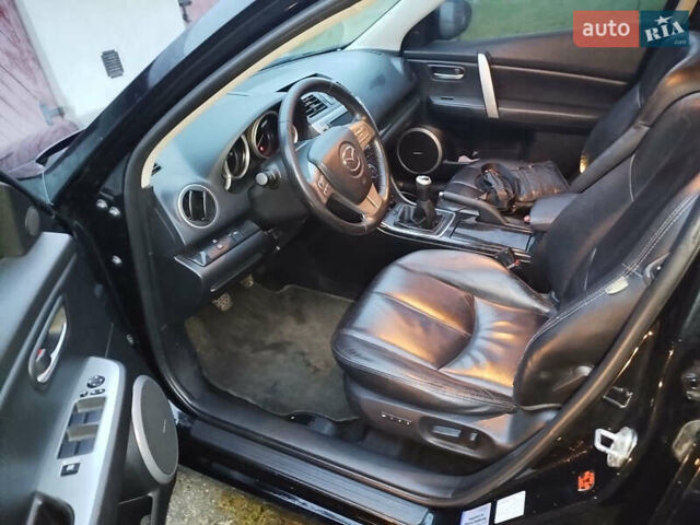 Черный Мазда 6, объемом двигателя 2 л и пробегом 289 тыс. км за 5900 $, фото 7 на Automoto.ua