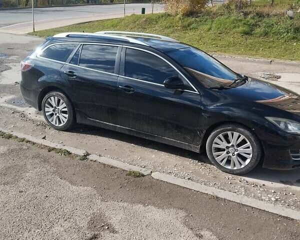 Черный Мазда 6, объемом двигателя 2 л и пробегом 315 тыс. км за 6500 $, фото 3 на Automoto.ua