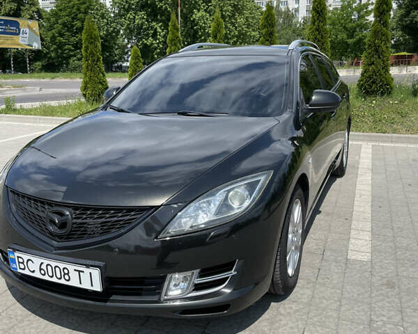 Чорний Мазда 6, об'ємом двигуна 2 л та пробігом 216 тис. км за 6646 $, фото 2 на Automoto.ua